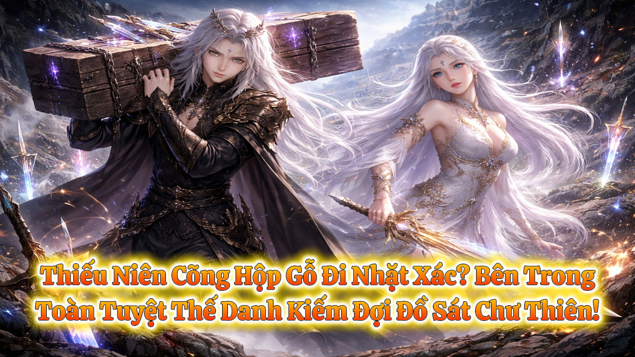 Thiếu Niên Cõng Hộp Gỗ Đi Nhặt Xác? Bên Trong Toàn Tuyệt Thế Danh Kiếm Đợi Đồ Sát Chư Thiên!