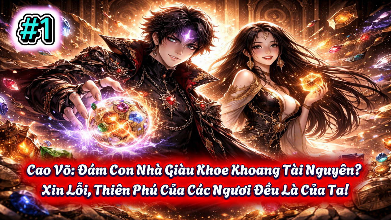 Cao Võ: Đám Con Nhà Giàu Khoe Khoang Tài Nguyên? Xin Lỗi, Thiên Phú Của Các Ngươi Đều Là Của Ta!
