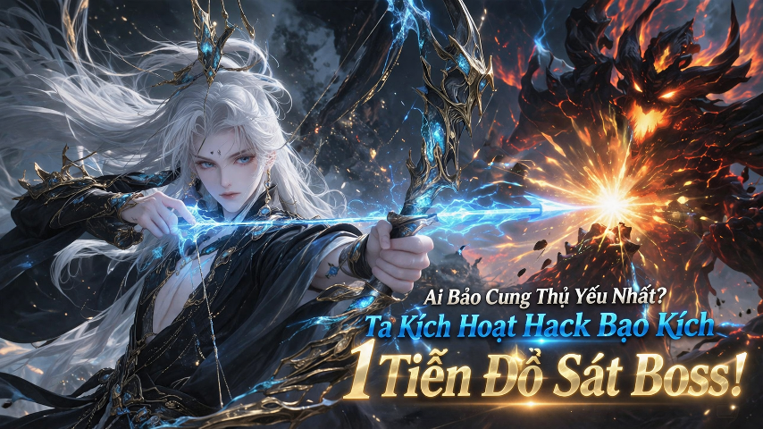 【FULL BỘ】Võng Du: Ai Bảo Cung Thủ Yếu Nhất? Ta Kích Hoạt Hack Bạo Kích 1 Tiễn Đồ Sát Boss!
