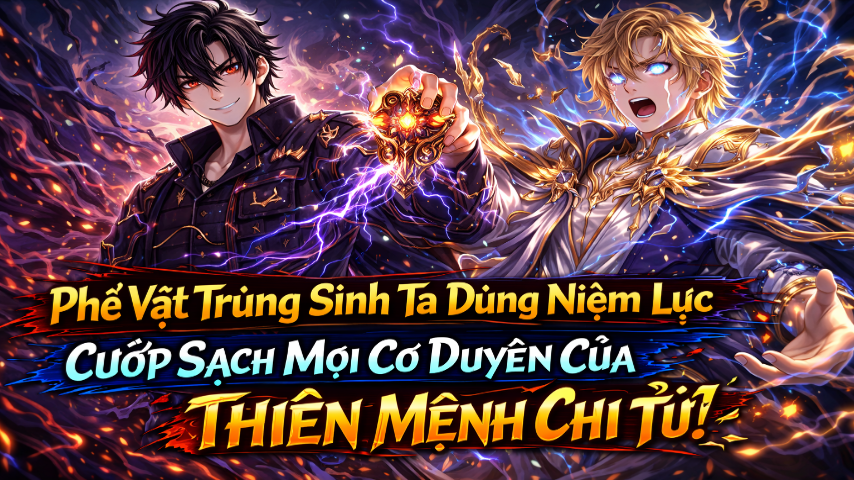 【FULL BỘ】Phế Vật Trùng Sinh Ta Dùng Niệm Lực Cướp Sạch Mọi Cơ Duyên Của Thiên Mệnh Chi Tử!
